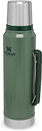 Stanley 6939236347921 Classic Vacuum Bottle 1L Hammertone Green