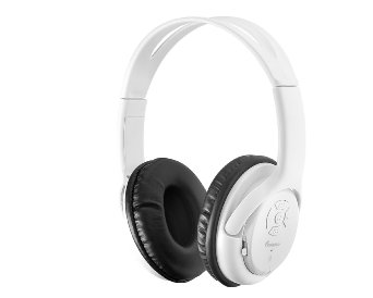 Impecca HSB120BTW Bluetooth Stereo Headset   Music Player - White