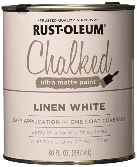 Rust-Oleum RUSTOLEUM Consumer Brands 286941 Linen White 887ML Matte Paint