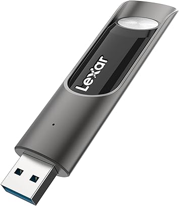 Lexar JumpDrive P30 USB 3.2 Gen 1 Flash Drive 256GB, USB stick for USB3.0/2.0, Up To 450MB/s Read, Memory Stick for PC, Laptop, External Storage Data, Photo, Video (LJDP030256G-RNQNG)