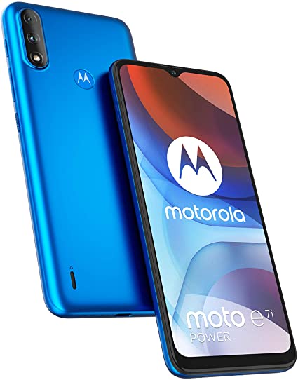 Moto E7i Power Tahiti Blue