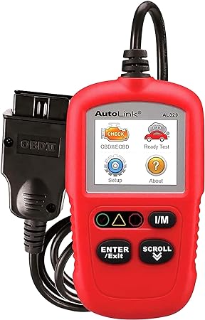 Autel OBD2 Scanner Autolink AL329, Upgrade Version of Autel AL319 & MaxiScan MS309 Car Code Reader, Engine Fault OBDII Diagnostic Tool, Auto VIN, Live Data, DTC Lookup, I/M Readiness Smog Check