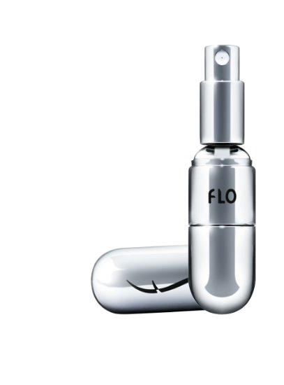 Flo Refillable Perfume Atomizer - Silver
