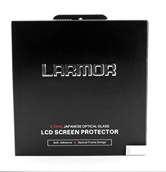 LARMOR GGS Self-Adhesive Optical Glass LCD Screen Protector for Fujifilm X-E2 X-100T Camera
