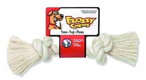Mammoth MaFlossy Chews 100-Percent Cotton White Rope Bone