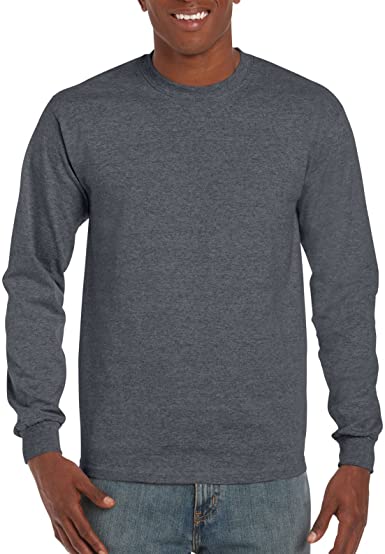 Gildan Men's Ultra Cotton Long Sleeve T-Shirt, Style G2400