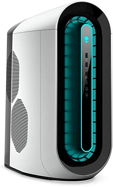 Alienware R12 Gaming Desktop, Intel Core i5-11400F, NVIDIA GeForce GTX 1650 Super, 32GB DDR4 Memory, 1TB PCIe Solid State Drive   2TB HDD, WiFi, HDMI, White/Lunar Light