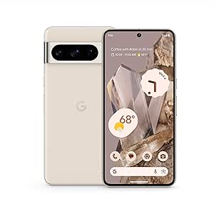 Google Pixel 8 Pro - 256GB - Unlocked - Porcelain (Renewed)