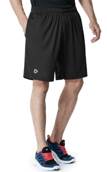 Tesla Men's Lightweight HyperDri Running Shorts With Pockets MTP07