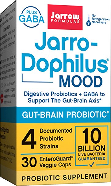 Jarrow Formulas Jarro-dophilus Mood 10 Billion Cells Per Veggie Capsule, 30 Count