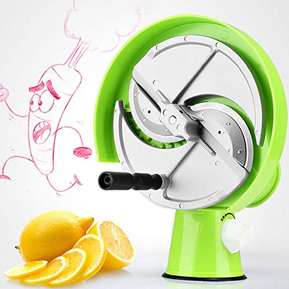 TTLIFE Multi-function Hand Slicer Cutting Machine of Fruits and Vegetables Home Kitchen Tools and Commercial Hand Slicing Saves Time and Effort