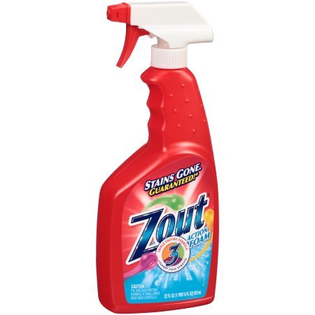 Zout Triple Enzyme Formula Action Foam Laundry Stain Remover 22 fl. oz. Bottle - 4 Pack