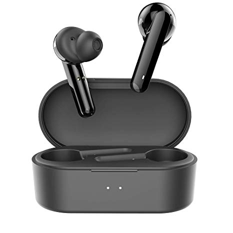 SoundPEATS Wireless Headphones, Bluetooth 5.0 True Wireless Earbuds Stereo Sound Bluetooth Headphones(Touch Control, 20H Playtime, Superior Call Mic) with Portable Charging Case