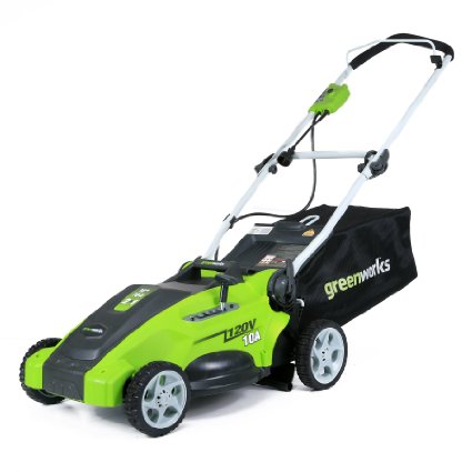 GreenWorks 25142 10 Amp Corded 16-Inch Lawn Mower