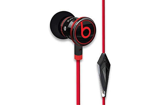Monster Beats by Dr Dre Ibeats in-Ear Headphones w/Control Talk/ – Black(Original Monster Packaging/Model:MH-IBTS-IE-BK-CT)