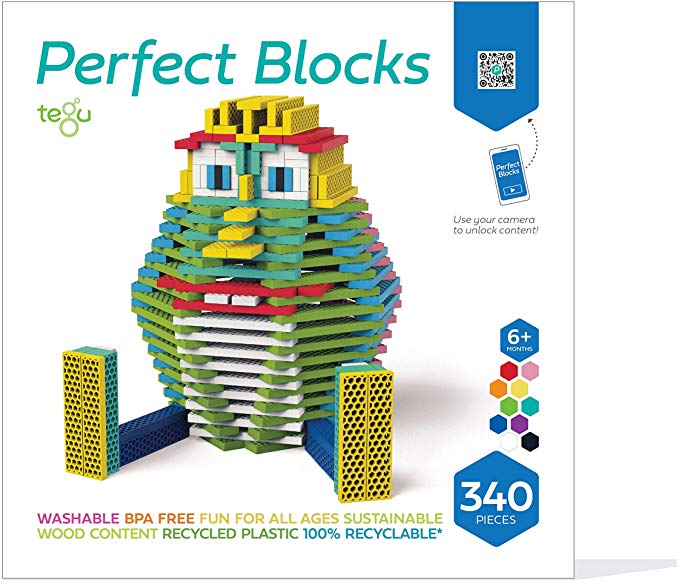 Tegu 340 Piece Perfect Blocks Building Set- Amazon Exclusive