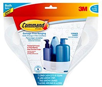 Command Shower Corner Caddy 3 per Pack