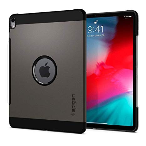 Spigen Tough Armor Designed for iPad Pro 12.9 Case (2018) - Gunmetal