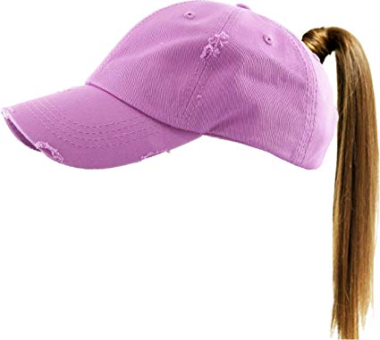 KBETHOS New Glitter Designed Leopard Ponytail Hat Baseball Caps for Women Cotton and Mesh Trucker Better Made Original Tags