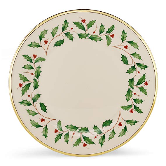 Lenox Holiday Dinner Plates, Set of 6