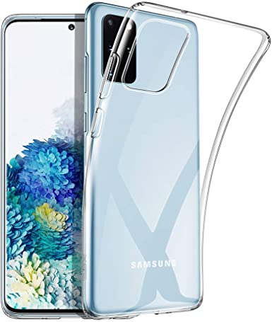 ESR Essential Zero Slim Clear Soft TPU Case Compatible with The Samsung Galaxy S20 Plus, Soft Flexible Silicone Cover - Jelly Clear