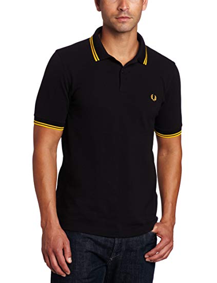 Fred Perry Mens Twin Tipped Polo Shirt