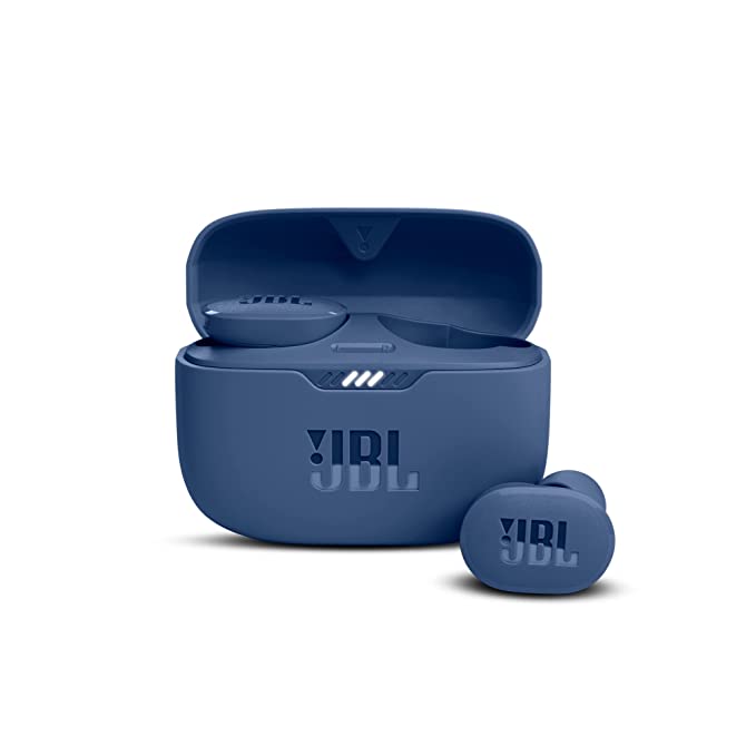 New JBL Tune 130NC TWS | Active Noise Cancellation Earbuds (upto 40dB) | JBL APP - Adjust EQ for Extra Bass | 40Hrs Playtime | Legendary JBL Sound | 4Mics for Clear Calls | 3M Extended Warranty (Blue)