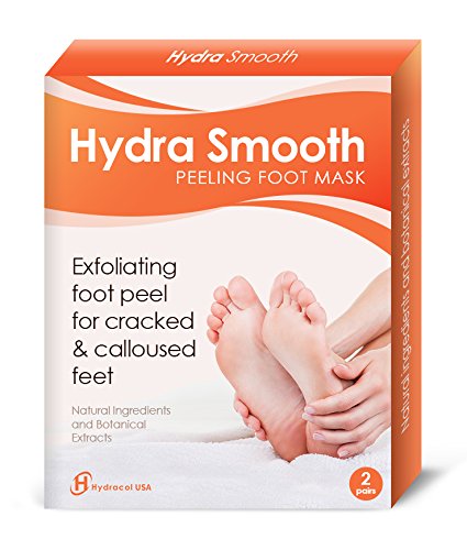 Foot Peel Mask for Baby Soft Feet - Best Exfoliating Treatment - Remove Cracked Heels And Dry Dead Skin - Callus Remover - Pedicure - 2 Pairs Booties