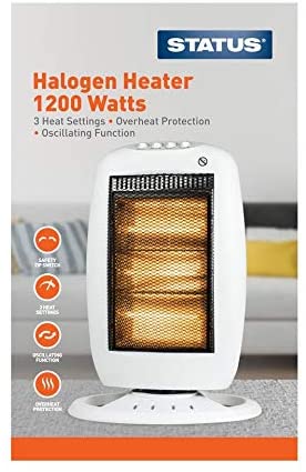 Status Halogen Heater, 1200 Watts