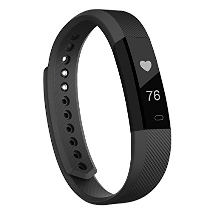 Fitness Tracker, MoreFit Slim HR Heart Rate Touch Screen Activity Tracker Wireless Smart Bracelet Pedometer
