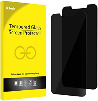 JETech Privacy Screen Protector for iPhone 13/13 Pro 6.1-Inch, Anti Spy Tempered Glass Film, 2-Pack