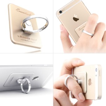 Kickstand Original Genuine Authentic  iampPLUS BUNKER RING Essentials  Cell Phone and Tablets Anti Drop Ring for iPhone 6 plus iPad mini iPad2 iPad iPod Samsung GALAXY NOTE S5 Universal Mobile Devices Gold