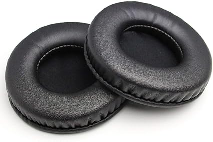 60 MM Replacement Ear Pads for ATH,Rapoo,Philips,Sony Headphones (Diameter 60mm)