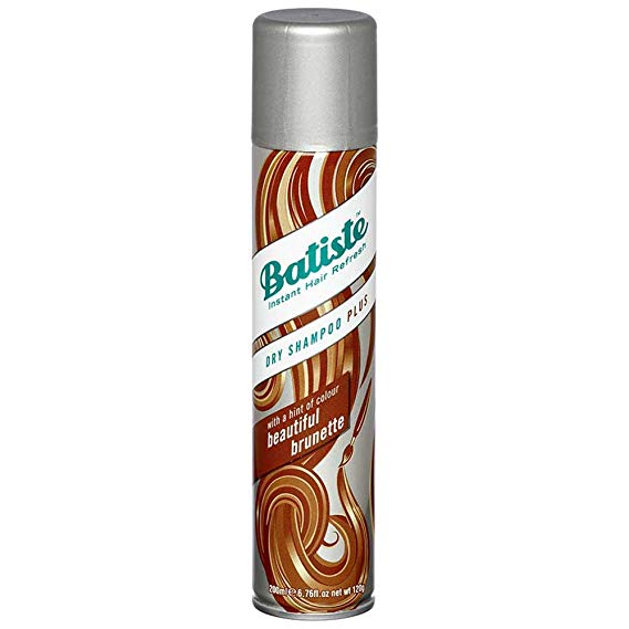 Batiste Beautiful Brunette Dry Shampoo, For Brown & Auburn Hair, 200-ml