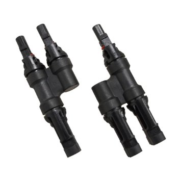 Renogy CNCT-MC4Y Branch Connectors Solar MC4 Connectors Y connector in Pair MMF FFM