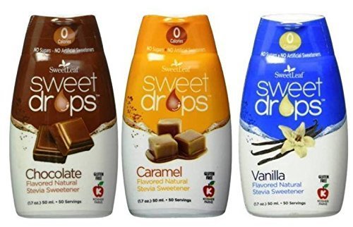 SweetLeaf Sweet Drops Liquid Stevia (Coffee Variety Pack)