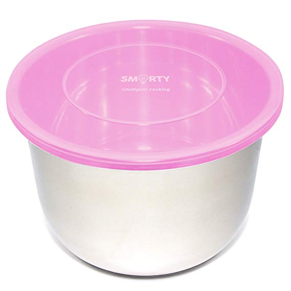 Silicone Lid Cover Seal For Inner Pot 5 or 6 Quart - Fits Instant Pot Duo60 Lux60 Ultra Duo (6 QT, Pink)