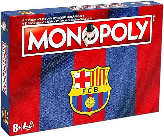 Monopoly FC Barcelona - Juego de Mesa - Versión bilingüe en castellano y catalán