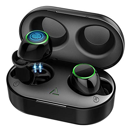 Mpow True Wireless Earbuds [Touch Control], 21H Playtime V5.0 Bluetooth Earbuds IPX7 Waterproof True Wireless Headphones with Microphone Stereo Sound In-ear Earphones Noise Isolation Easy Pairing