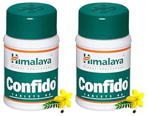 Himalaya Confido Tablets -(Tribulus) 60 Counts (Pack of 2)