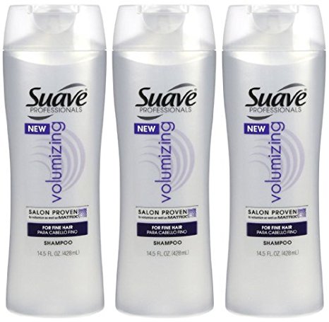 Suave Professionals Volumizing Shampoo - 12.6 oz - 3 pk