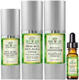 1 RATED ANTI-AGING SUPER PACK Hyaluronic Acid Retinol Cream PLUS Anti-Aging Matrixyl Moisturizer PLUS Super Skin Rejuvenating Cream PLUS Vitamin C Eye Gel - TOP RATED BRAND - Tree of Life Beautys Anti-Aging Combo Pack Contains 4 Potent Anti-Wrinkle Formulas Which Restore Collagen Reduce Wrinkles and Provide Maximum Anti-Wrinkle and Anti-Aging Effects for a More Youthful Look In Just 30-60 Days As Always Tree of Life Beauty Offers A 100 NO QUESTIONS ASKED MONEY BACK GUARANTEE