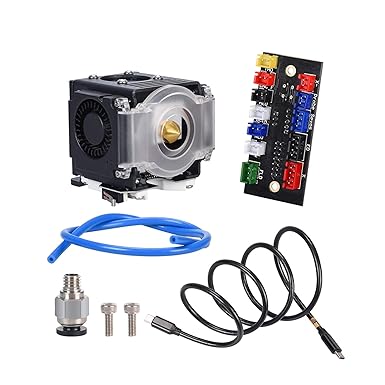 BIQU 3D Accessories BIQU TC Hotend Kit with B1 Box V1.0 Module Full Assembled Part Extruder Hotend Kit for BIQU B1 Ender 3 Ender 5,CR10,CR10S 3D Printer (Black)