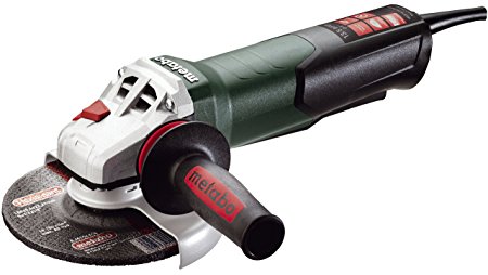 Metabo WEP15-150 Quick 13.5 Amp 9,600 rpm Angle Grinder with Electronics and Non-locking Paddle Switch, 6"
