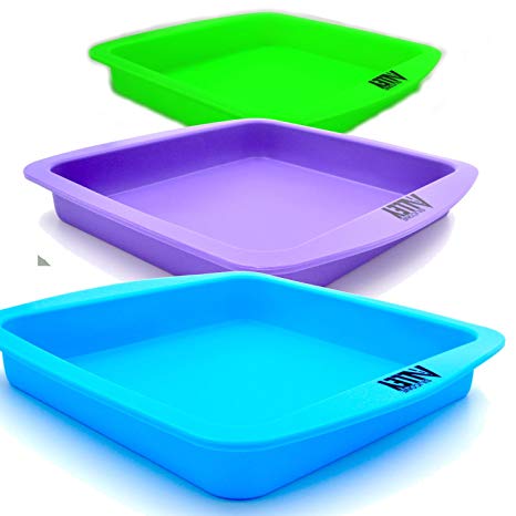 Wax Deep Dish Container Tray - Bulk Set of 3 - Assorted Colors