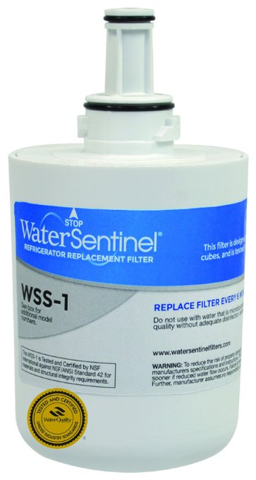 Water Sentinel WSS-1 Replacement Fridge Filter, Fits Samsung DA29-00003B