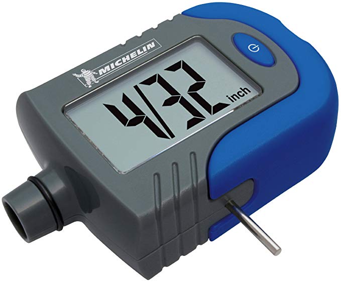 Measurement Limited Michelin MN-4203B Digital Tire Gauge with Tread Depth Indicator