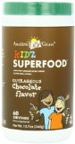 Amazing Grass Kidz SuperFood Powder Outrageous Chocolate Flavor 60 Servings 360-Gram Container