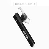 Bluetooth Headset Archeer Ultra Light Hands-Free Wireless Earpiece with USB Charging Dock Compatible with iPhones Samsung Galaxy series and Leading Android Smartphones ampTablets