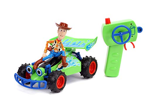Disney Pixar Toy Story 4 Turbo Buggy W/Woody Radio Control Vehicle, 2.4 Ghz, 1: 24